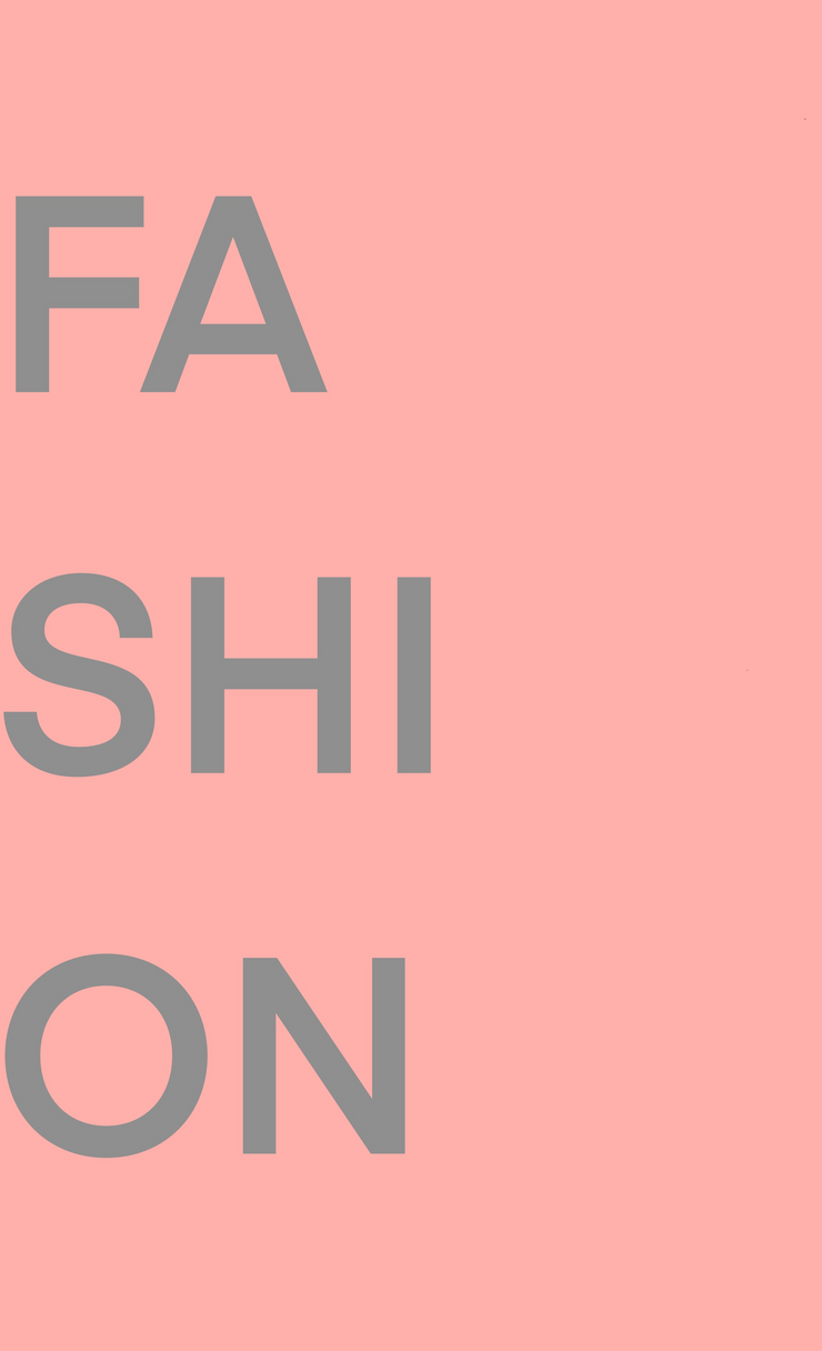 FASHION Print Poster
