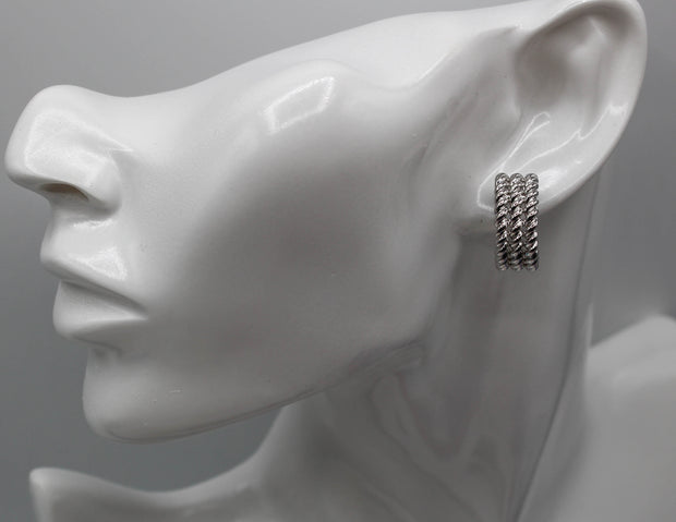 Silver Hoop earrings