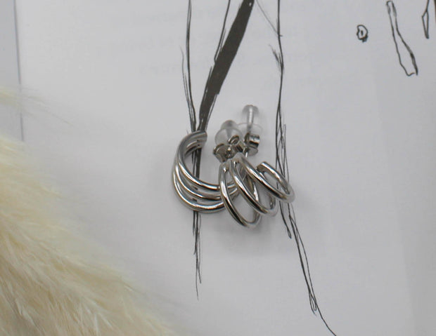Silver Hoop earrings