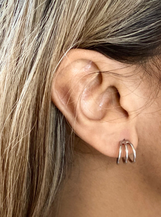 Silver Hoop earrings